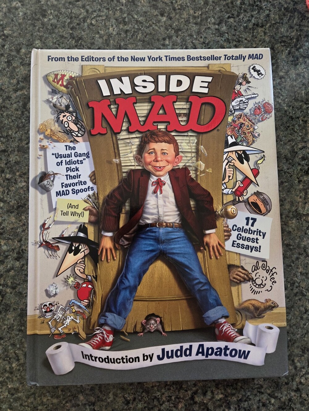 Inside MAD Book - Red & Blue Cover